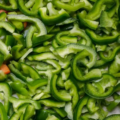 Capsicum cuts -250gm